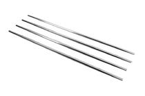 Toyota Corolla 2007-2013 Cornici esterne finestrini acciaio inox (4 pz) Carmos - Acciaio Inox Turco foto 4
