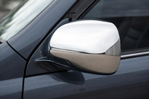 Toyota Land Cruiser Prado 120 2002-2009 Coperture Specchietti (2 pz, Acciaio Inox) Carmos - Acciaio Inox Turco foto 1
