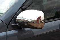 Toyota Land Cruiser Prado 120 2002-2009 Coperture Specchietti (2 pz, Acciaio Inox) Carmos - Acciaio Inox Turco foto 6