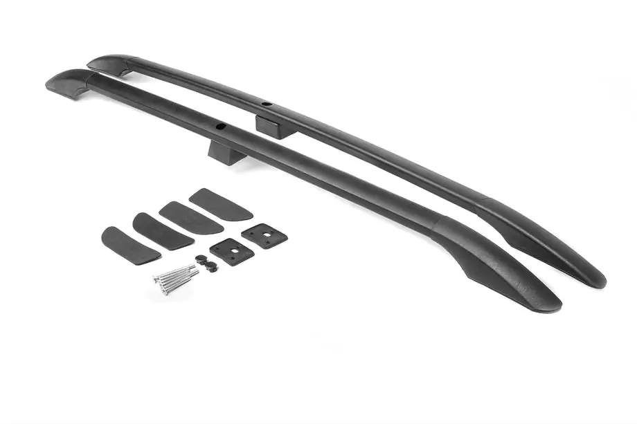 Toyota Land Cruiser Prado 120 2002-2009 Barre Portatutto Nere Turche Foto 17