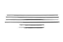 Toyota Land Cruiser Prado 150 2009-2023 Cornici Finestrini (6 pz, Acciaio Inox) foto 3
