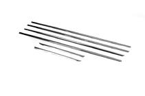 Toyota Land Cruiser Prado 150 2009-2023 Cornici Finestrini (6 pz, Acciaio Inox) foto 4