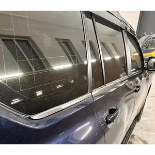 Cornici Finestrini (6 pz, Acciaio Inox) Toyota Land Cruiser Prado 150 2009-2023 foto 1