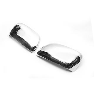 Coperture Specchietti 2008-2012 (2 pz, Acciaio Inox) Toyota Land Cruiser 200 2007-2021 foto 4