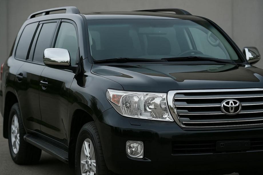 Toyota Land Cruiser 200 2007-2021 Coperture Specchietti 2008-2012 (2 pz, Acciaio Inox) Image