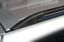 Toyota Rav 4 2006-2013 Barre Portatutto Nere Turche Base corta, piedini in plastica foto 9