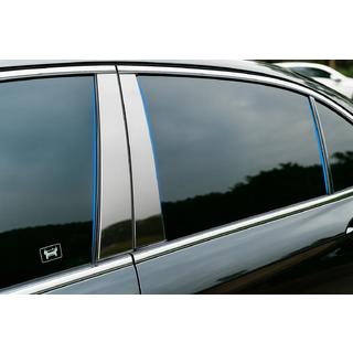 Modanature Montanti Porta in Acciaio Inox (6 pz) Honda Civic Sedan VIII 2006-2011 foto 1