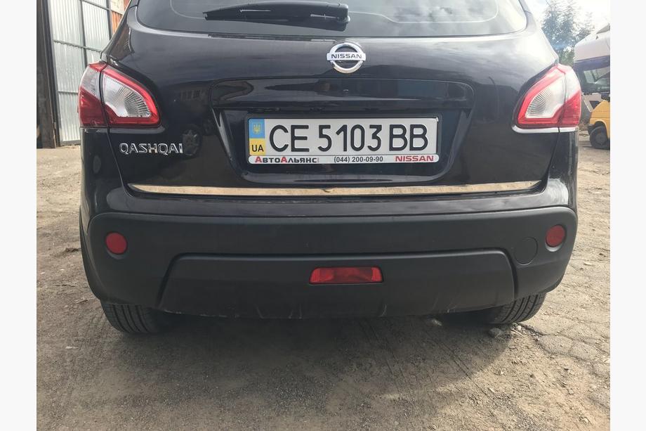 Nissan Qashqai 2010-2014 Modanatura Bordo Cofano Bagagliaio Acciaio Inox Carmos - Acciaio Inox Turco Foto 3