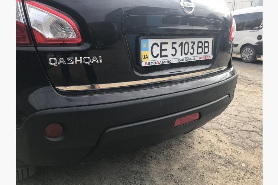 Nissan Qashqai 2010-2014 Modanatura Bordo Cofano Bagagliaio Acciaio Inox Carmos - Acciaio Inox Turco Foto 4