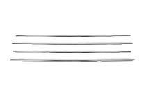 Volkswagen Golf 5 2003-2009 Cornici esterne finestrini acciaio inox (4 pz) foto 6