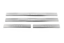 Volkswagen Jetta 2006-2011 Battitacco OmsaLine (4 pz, acciaio inox) foto 2