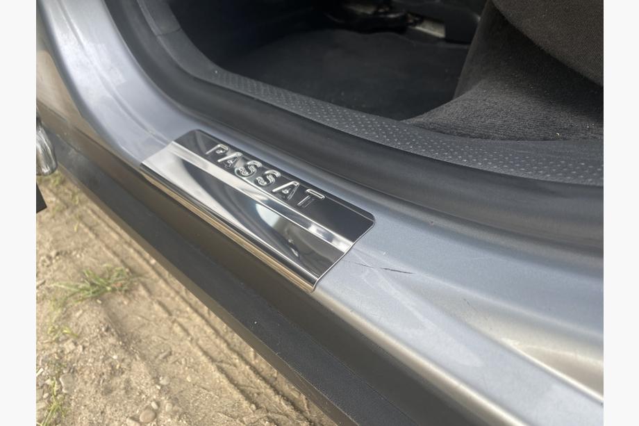 Volkswagen Passat B5 1997-2005 Battitacco OmsaLine (4 pz, acciaio inox) Foto 7