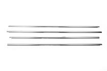 Volkswagen Passat B6 2006-2012 Modanature inferiori finestrini acciaio inox (4 pz) foto 2
