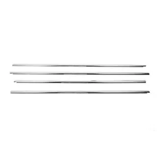 Modanature inferiori finestrini acciaio inox (4 pz) foto 2