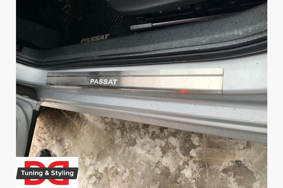 Volkswagen Passat B7 2012-2015 Coperture battitacco Nataniko (4 pz, acciaio inox) Foto 2