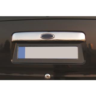 Modanatura cromata sopra targa (installazione su originale, con sede per logo, acciaio inox) foto 1