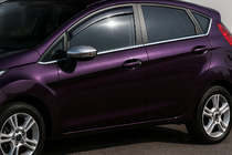 Ford Fiesta 2008-2017 Modanature finestrini acciaio inox (8 pz) foto 3