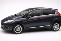 Ford Fiesta 2008-2017 Modanature finestrini acciaio inox (8 pz) foto 1