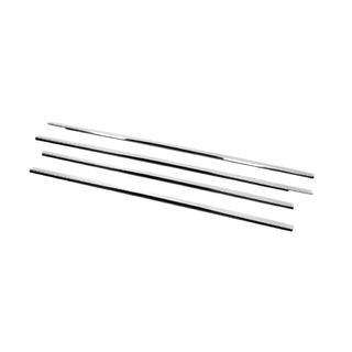 Cornici esterne finestrini acciaio inox (4 pz) Hyundai Accent 2006-2010 foto 3