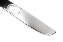Hyundai Accent 2006-2010 Modanatura cromata sopra la targa (acciaio inox) Carmos - Acciaio Inox Turco foto 3