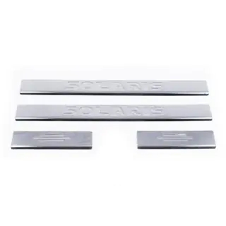Battitacco Carmos Solaris V4 (4 pz, acciaio inox) foto 2