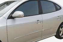 Hyundai Elantra (HD) 2006-2011 Coperture Maniglie Cromate (4 pz, Acciaio Inox) foto 1