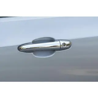 Coperture Maniglie Cromate (4 pz, Acciaio Inox) Hyundai Elantra (HD) 2006-2011 foto 3