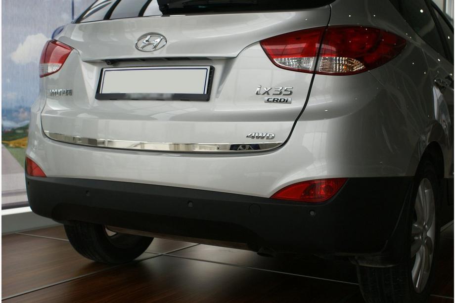 Hyundai IX-35 2010-2015 Modanatura bagagliaio acciaio inox Image