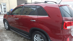 Kia Sorento II XM 2009-2014 Cornici Finestrini (6 pz, Acciaio Inox) foto 8