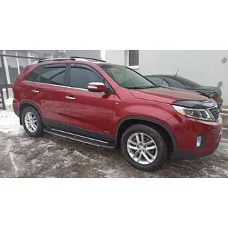 Cornici Finestrini (6 pz, Acciaio Inox) Kia Sorento II XM 2009-2014 foto 1