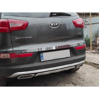Modanatura bagagliaio acciaio inox Kia Sportage 2010-2015 foto 2