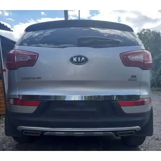 Modanatura bagagliaio acciaio inox Kia Sportage 2010-2015 foto 4