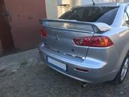 Mitsubishi Lancer X 2008- Protezione battivaligia acciaio inox Carmos - Acciaio Inox Turco foto 2