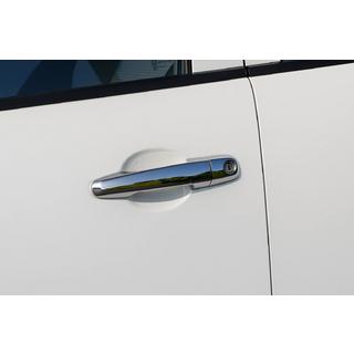 Coperture Maniglie Cromate (4 pz, Acciaio Inox) Mitsubishi Pajero Sport 2008-2015 foto 1