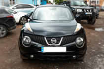 Nissan Juke 2010-2019 Coperture fari anteriori cromate (2 pz, acciaio inox) foto 4