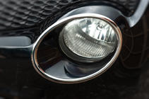 Nissan Juke 2010-2019 Coperture fari anteriori cromate (2 pz, acciaio inox) foto 2