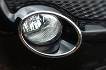 Nissan Juke 2010-2019 Coperture fari anteriori cromate (2 pz, acciaio inox) foto 1