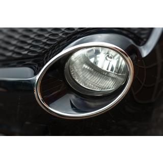 Coperture fari anteriori cromate (2 pz, acciaio inox) foto 2