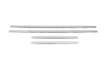 Nissan Navara 2006-2015 Cornici esterne finestrini acciaio inox (4 pz) foto 2