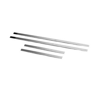 Cornici esterne finestrini acciaio inox (4 pz) foto 3
