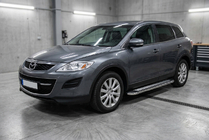 Mazda CX-9 2007-2016 Pedane Laterali Maydos V2 (2 pz, acciaio inox) foto 1