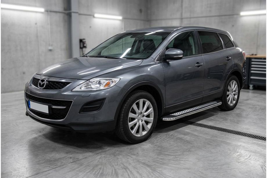 Mazda CX-9 2007-2016 Pedane Laterali Maydos V2 (2 pz, acciaio inox) Image