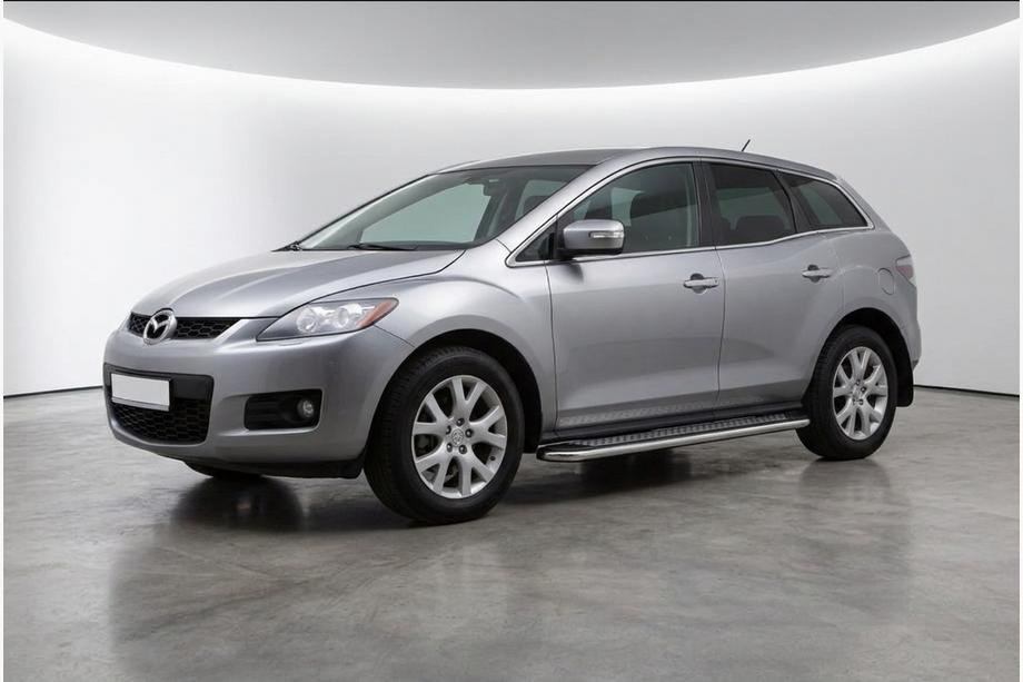 Mazda CX-7 2006-2012 Pedane Laterali Maydos V2 (2 pz, acciaio inox) Image