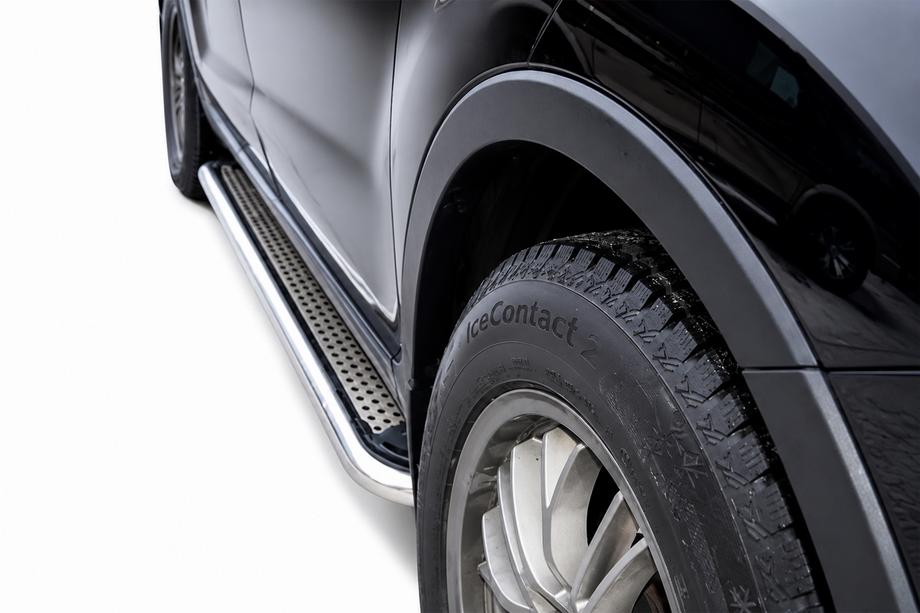 Mazda CX-5 2012-2017 Pedane Laterali Maydos V2 (2 pz, acciaio inox) Image