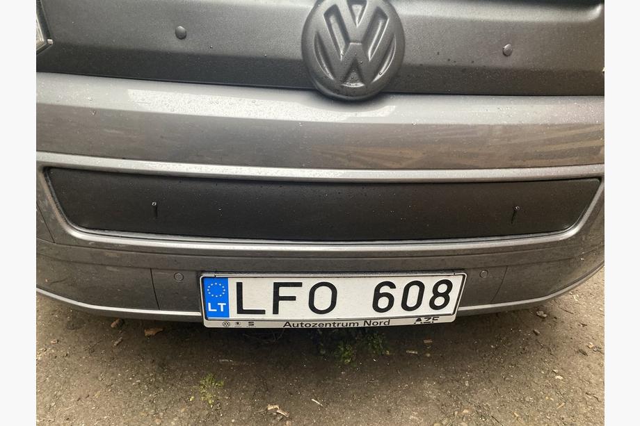 Volkswagen T5 2010-2015 Copertura invernale per griglia inferiore Foto 4