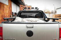 Volkswagen Amarok 2010-2022 Roll bar per carrozzeria (nero) foto 3