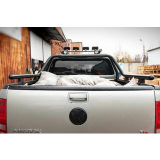 Roll bar per carrozzeria (nero) Volkswagen Amarok 2010-2022 foto 3