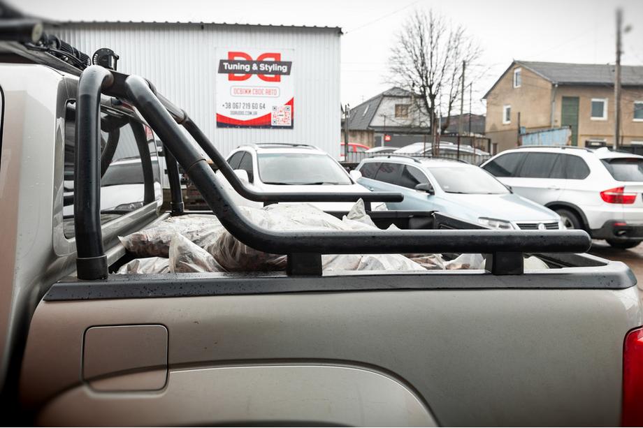 Volkswagen Amarok 2010-2022 Roll bar per carrozzeria (nero) Image