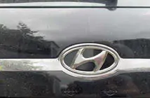 Hyundai Tucson JM 2004- Emblema (autoadesivo, 125 mm (65 mm)) foto 1