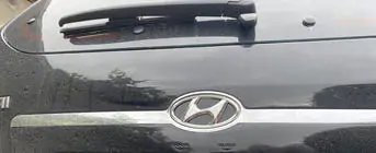 Hyundai Tucson JM 2004- Emblema (autoadesivo, 125 mm (65 mm)) foto 2